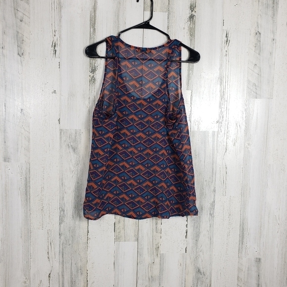 3/$15 Mine| sheer tank top size large - Picture 3 of 8